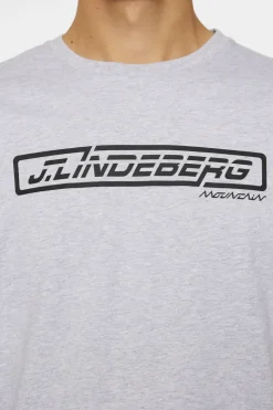 T-shirts|Active<J.Lindeberg Baldwin T-shirt LightGreyMelange