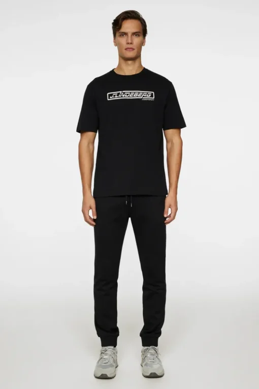 T-shirts|Active<J.Lindeberg Baldwin T-shirt Black