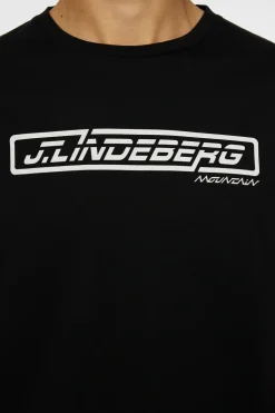 T-shirts|Active<J.Lindeberg Baldwin T-shirt Black