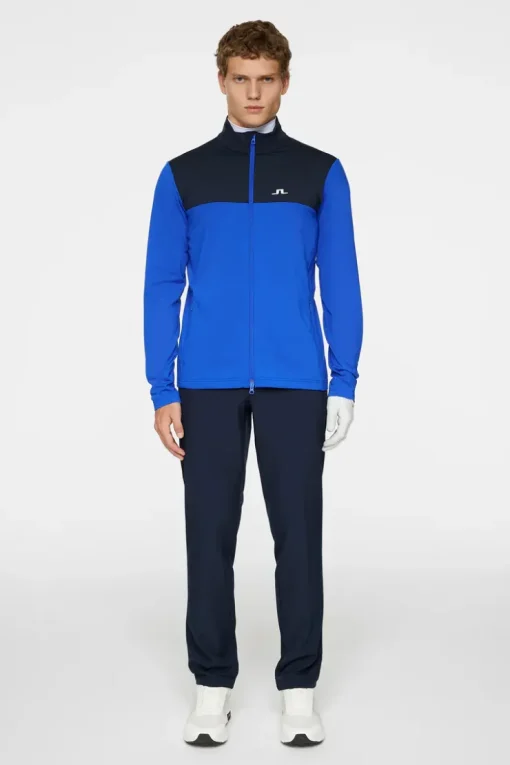 Golf|Ski<J.Lindeberg Banks Mid Layer ClubBlue