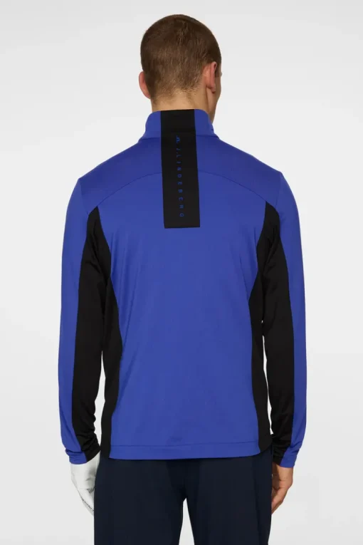 Golf|Base & Mid Layers<J.Lindeberg Banks Mid Layer ClematisBlue