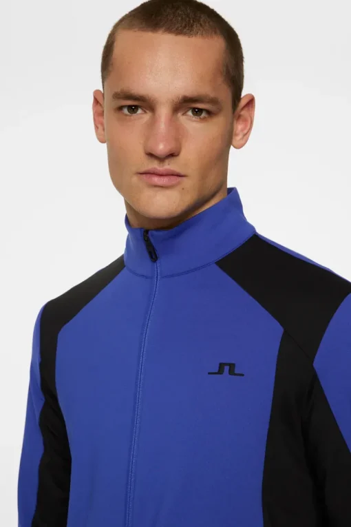 Golf|Base & Mid Layers<J.Lindeberg Banks Mid Layer ClematisBlue