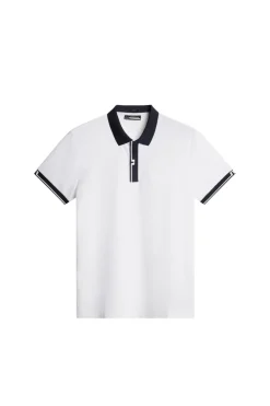 Golf|Polo Shirts<J.Lindeberg Bay Slim Polo White