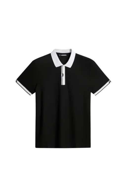 Golf|Polo Shirts<J.Lindeberg Bay Slim Polo Black