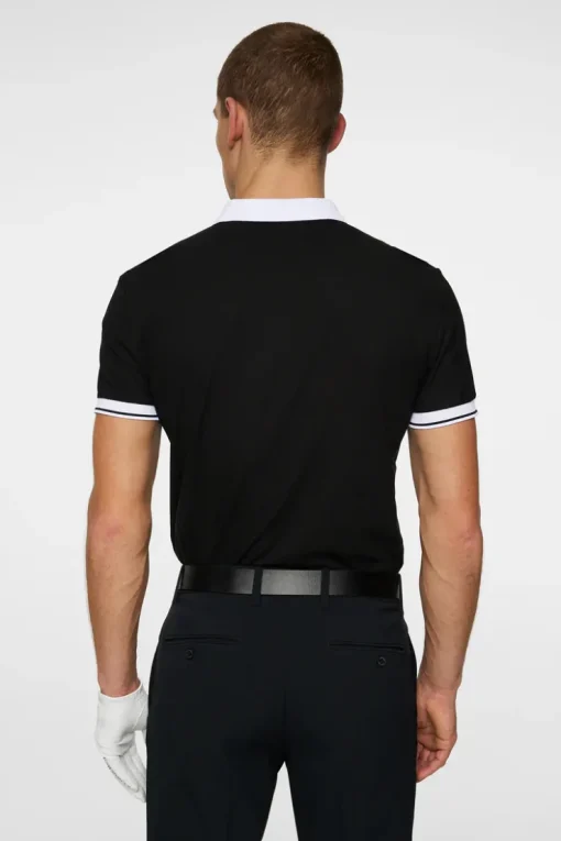 Golf|Polo Shirts<J.Lindeberg Bay Slim Polo Black