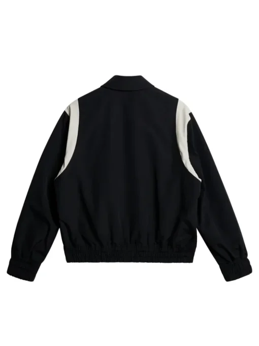 Jackets|Outerwear<J.Lindeberg Baze 2L Baseball Jacket Black