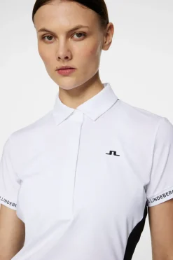 Golf|Tops<J.Lindeberg Becca Polo White