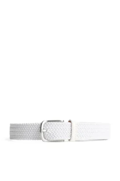 Golf|Accessories<J.Lindeberg Bernhard Belt White