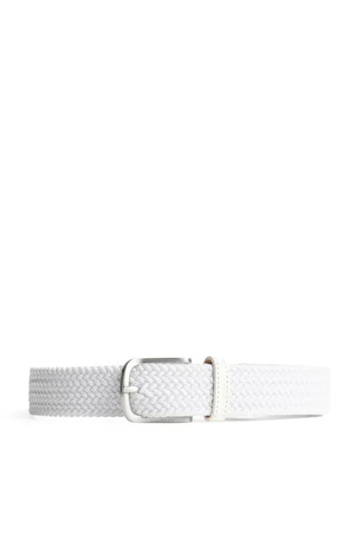Golf|Accessories<J.Lindeberg Bernhard Belt White
