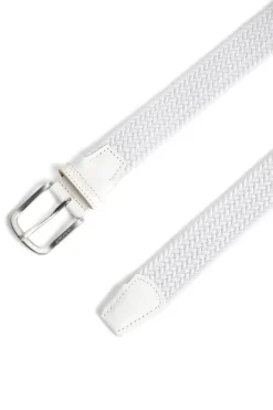 Golf|Accessories<J.Lindeberg Bernhard Belt White