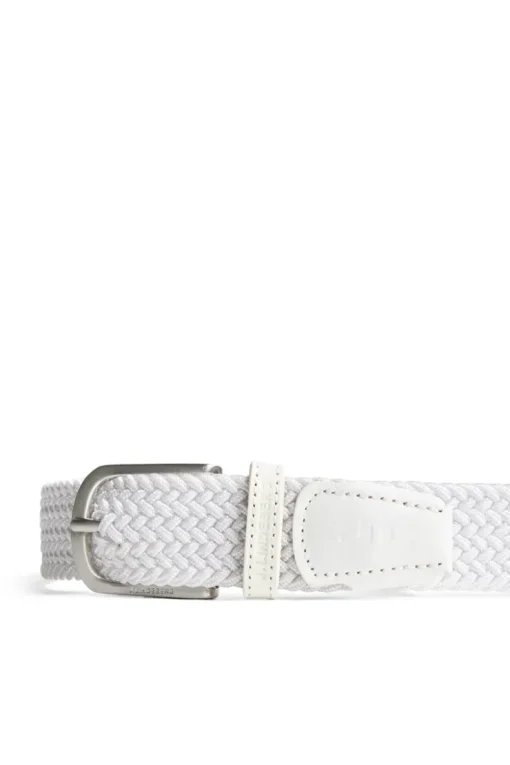 Golf|Accessories<J.Lindeberg Bernhard Belt White