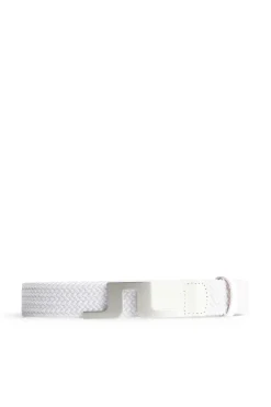 Golf|Golf Belts<J.Lindeberg Berry Elastic Belt White