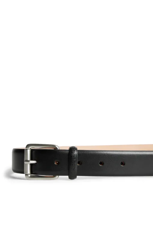 Belts|Accessories<J.Lindeberg Bill Leather Belt Black