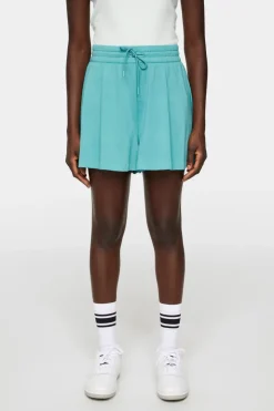 Bottoms|Base & Mid Layers<J.Lindeberg Billie Wide Jersey Shorts Teal