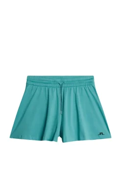 Bottoms|Base & Mid Layers<J.Lindeberg Billie Wide Jersey Shorts Teal
