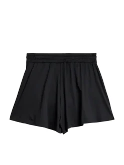 Bottoms|Base & Mid Layers<J.Lindeberg Billie Wide Jersey Shorts Black
