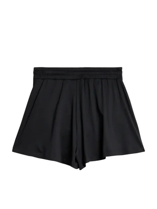 Bottoms|Base & Mid Layers<J.Lindeberg Billie Wide Jersey Shorts Black