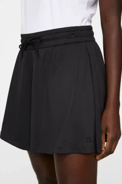 Bottoms|Base & Mid Layers<J.Lindeberg Billie Wide Jersey Shorts Black