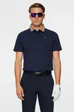 Golf|Polo Shirts<J.Lindeberg Bjorn Polo JLNavy