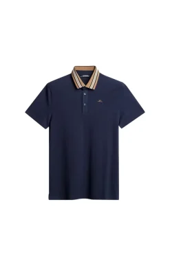 Golf|Polo Shirts<J.Lindeberg Bjorn Polo JLNavy