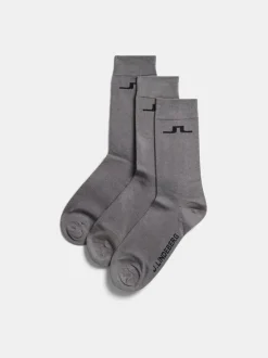 Socks|Accessories<J.Lindeberg Bridge Bamboo Sock Gargoyle