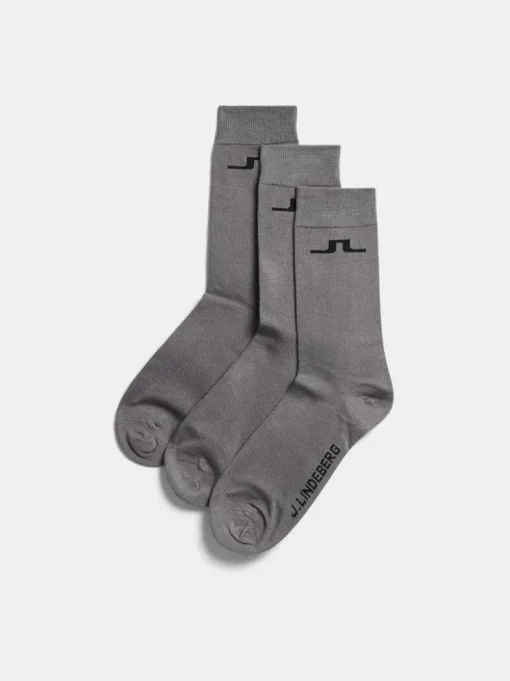 Socks|Accessories<J.Lindeberg Bridge Bamboo Sock Gargoyle