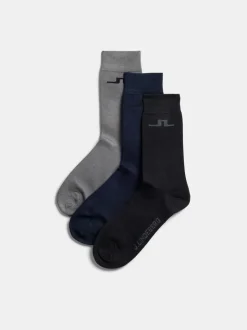 Socks|Accessories<J.Lindeberg Bridge Bamboo Sock MulticolourBlack