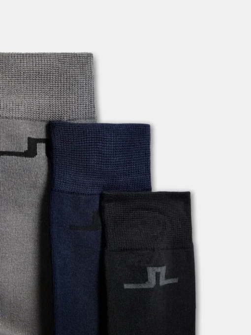 Socks|Accessories<J.Lindeberg Bridge Bamboo Sock MulticolourBlack