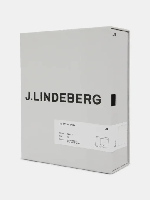Accessories|Underwear<J.Lindeberg Bridge Lyocell Boxer White