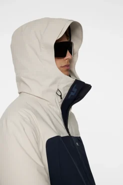 Ski|Jackets<J.Lindeberg Bridge Parka Moonbeam