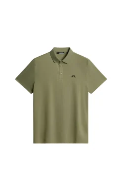 Golf|Polo Shirts<J.Lindeberg Bridge Polo OilGreen