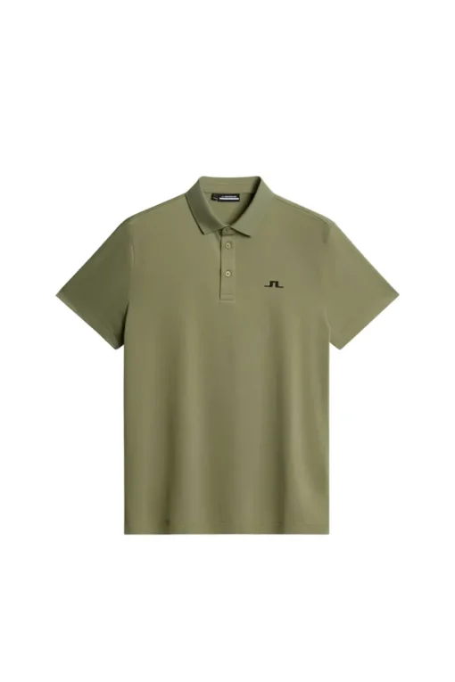 Golf|Polo Shirts<J.Lindeberg Bridge Polo OilGreen