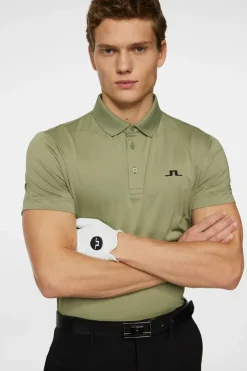 Golf|Polo Shirts<J.Lindeberg Bridge Polo OilGreen