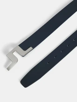 Belts<J.Lindeberg Bridger Leather Belt JLNavy
