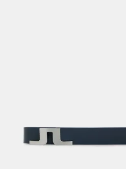 Belts<J.Lindeberg Bridger Leather Belt JLNavy