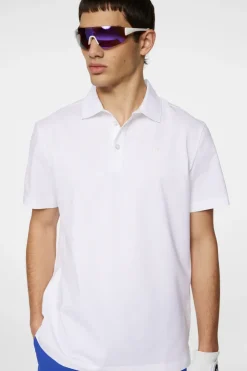 Golf|Polo Shirts<J.Lindeberg Bridger Polo White