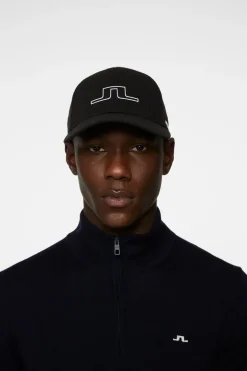 Golf|Golf Caps<J.Lindeberg Caden Golf Cap Black