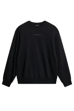 Sweatshirts|Tops<J.Lindeberg Callan Crew Neck Black