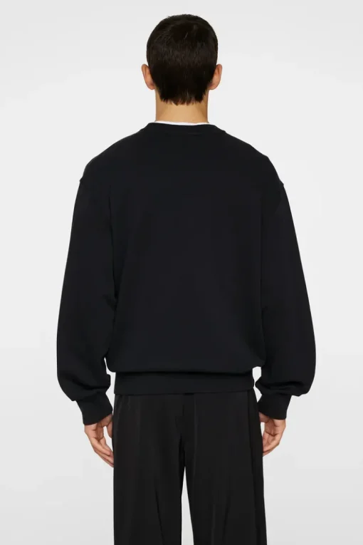 Sweatshirts|Tops<J.Lindeberg Callan Crew Neck Black