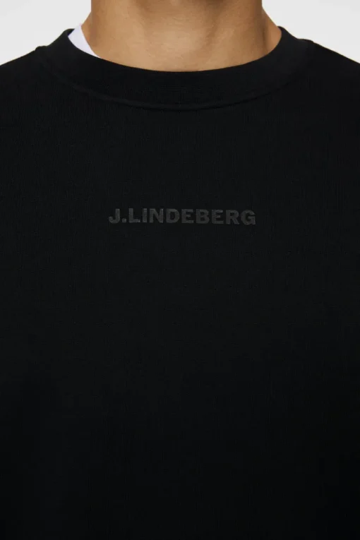 Sweatshirts|Tops<J.Lindeberg Callan Crew Neck Black