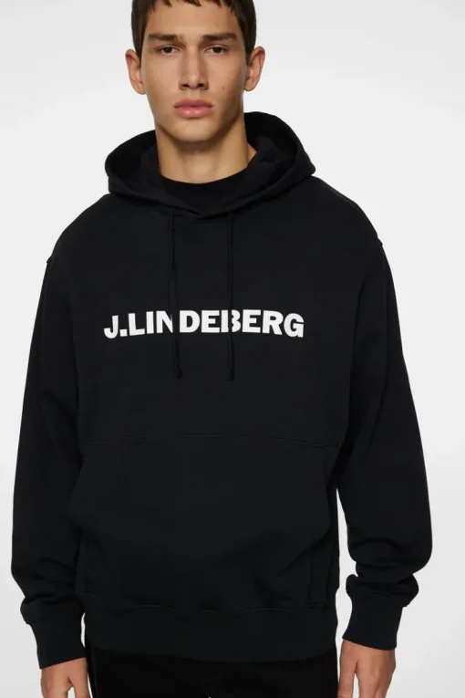 Hoodies|Tops<J.Lindeberg Callan Hoodie Black