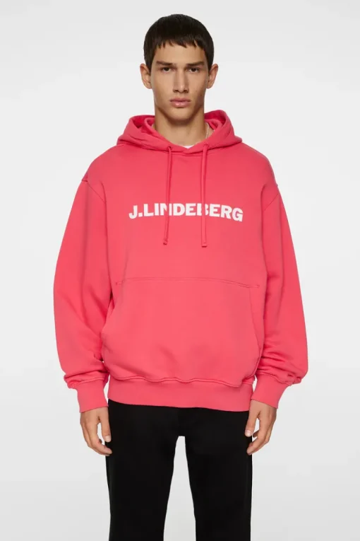 Hoodies|Tops<J.Lindeberg Callan Hoodie Azalea