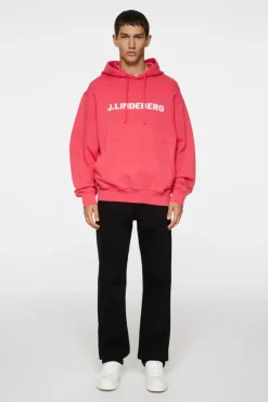 Hoodies|Tops<J.Lindeberg Callan Hoodie Azalea