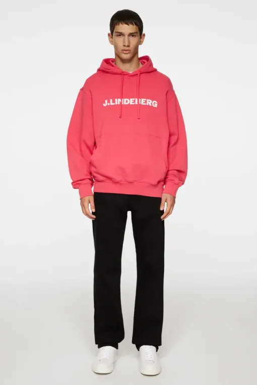 Hoodies|Tops<J.Lindeberg Callan Hoodie Azalea