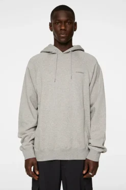Après Ski<J.Lindeberg Callan Hoodie LightGreyMelange