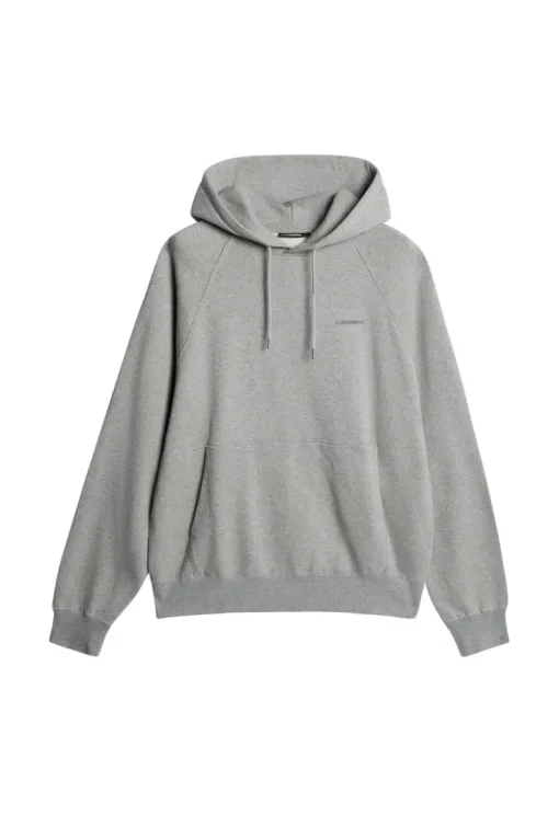 Après Ski<J.Lindeberg Callan Hoodie LightGreyMelange
