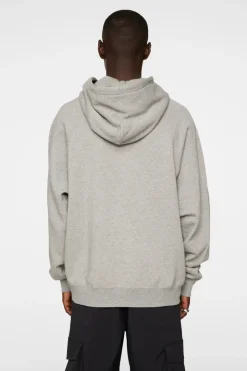Après Ski<J.Lindeberg Callan Hoodie LightGreyMelange