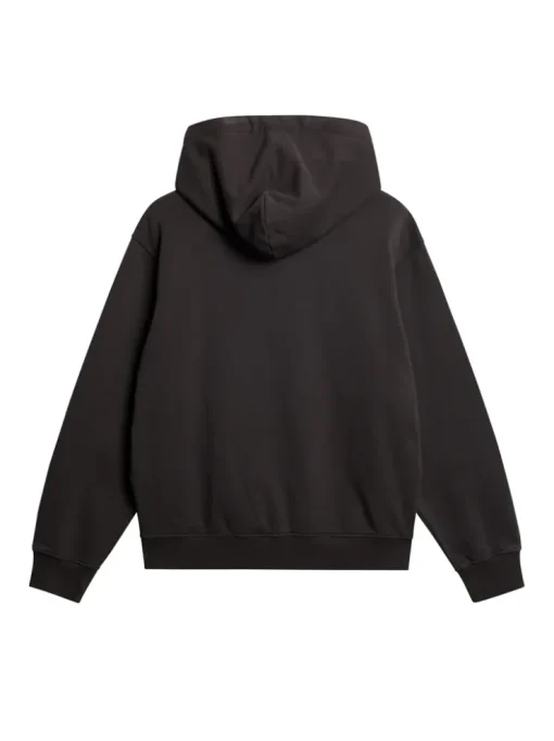 Hoodies|Tops<J.Lindeberg Callan Logo Hoodie WashedBlack