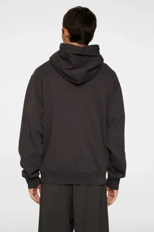 Hoodies|Tops<J.Lindeberg Callan Logo Hoodie WashedBlack