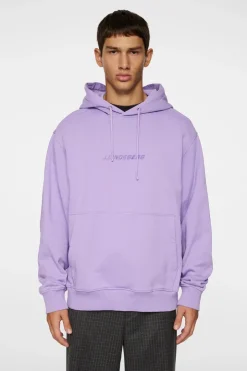 Hoodies|Tops<J.Lindeberg Callan Logo Hoodie Bougainvillea